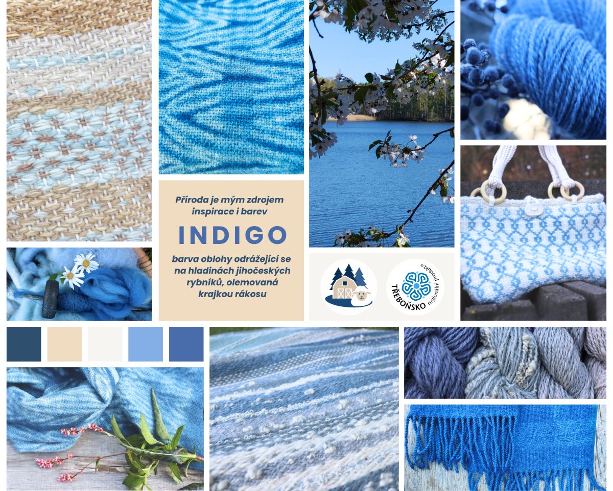 Indigo - inspirace přírodou